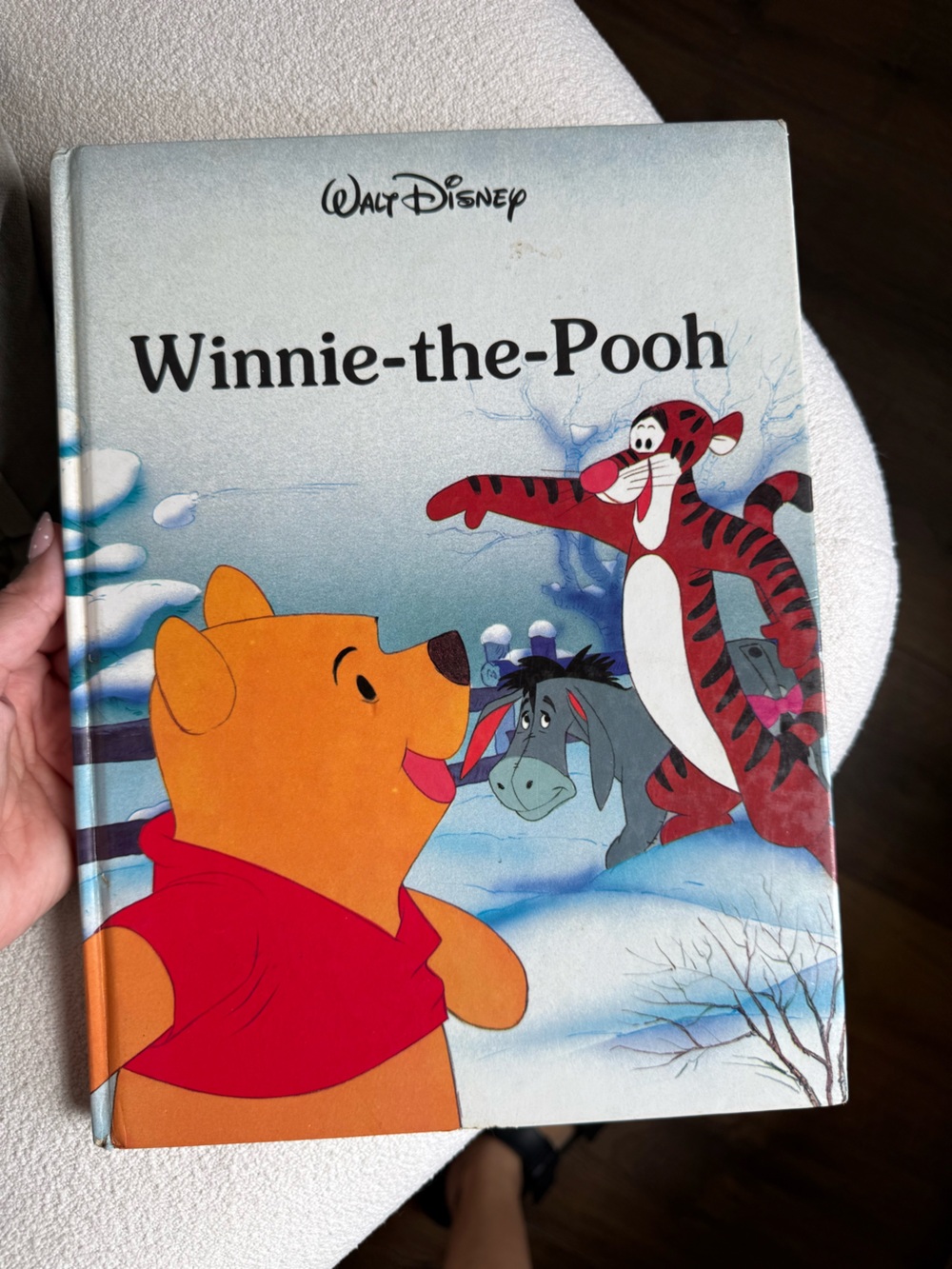 VINTAGE 1986 Disney Winnie-the-Pooh Hardcover Book RARE